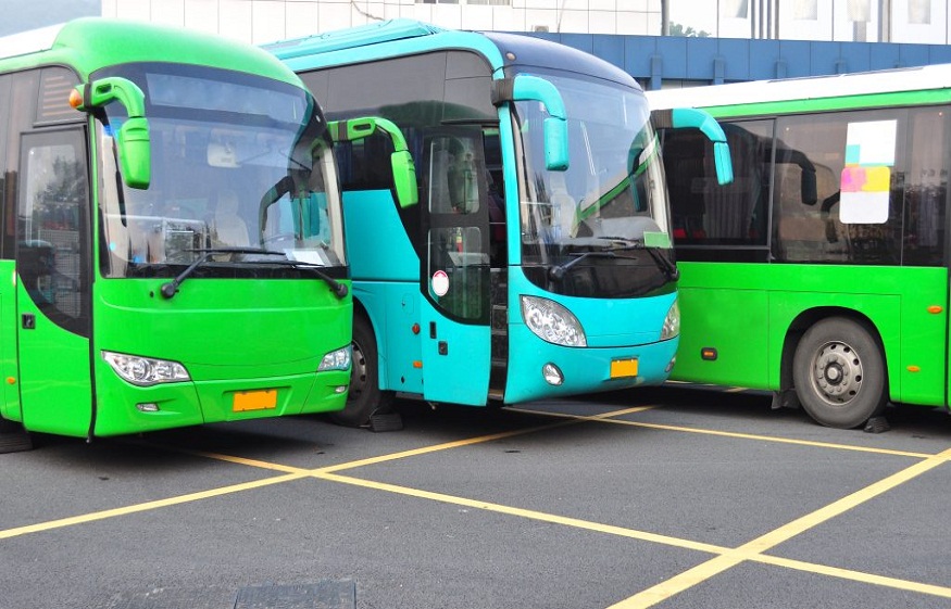charter bus in Singapore